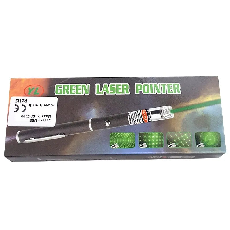 Laser 100mw nabíjateľný cez USB