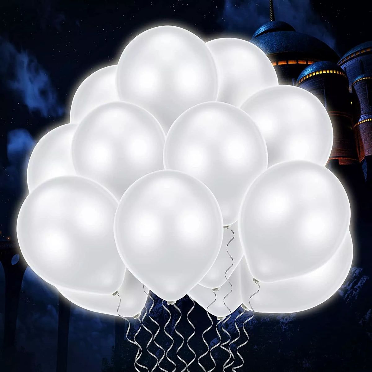 LED balónové žiarovky - Biela