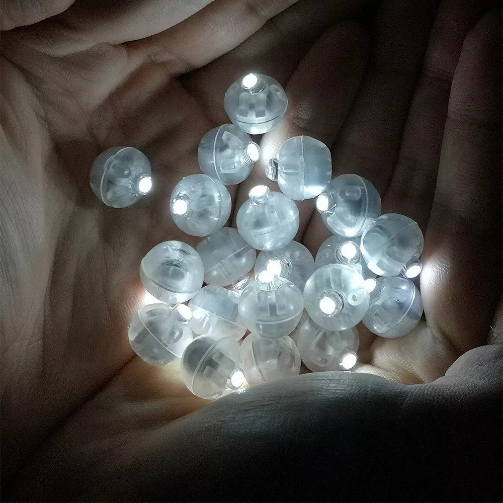 LED balónové žiarovky - MIX farebné