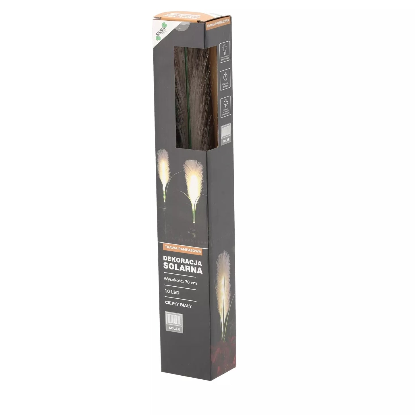 LED dekorácia „Pampová tráva“, 70 cm