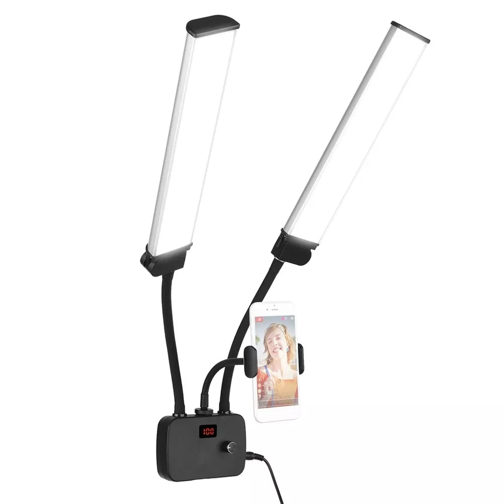 LED panelinės lempos su trikoju DOUBLE