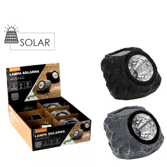 LED záhradná lampa napájaná solárnou energiou