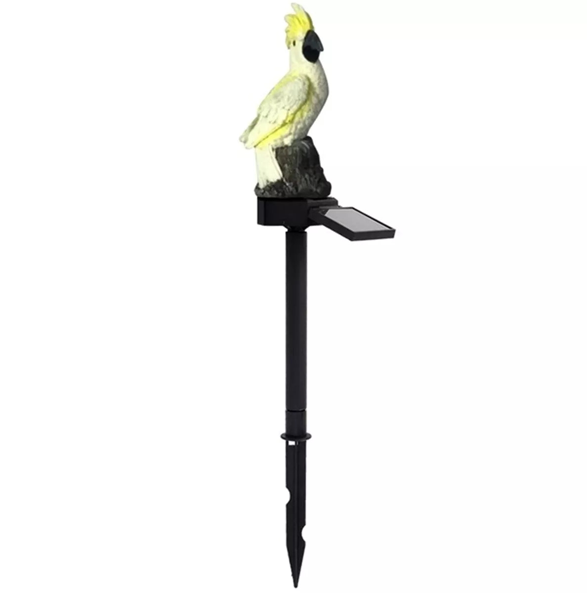 LED solárna záhradná lampa – Papagáj