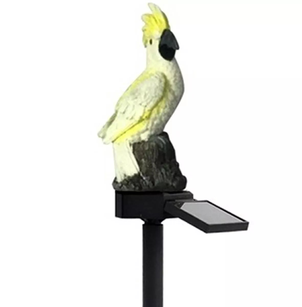 LED solárna záhradná lampa – Papagáj