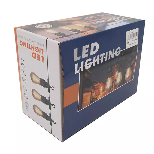 LED záhradná svetelná reťaz "Flash"