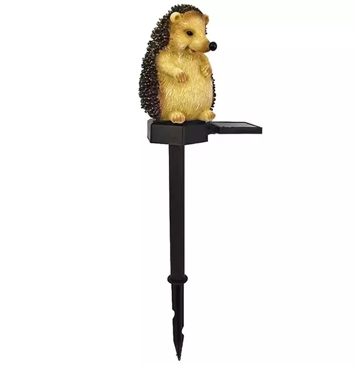 LED záhradná lampa v tvare ježka