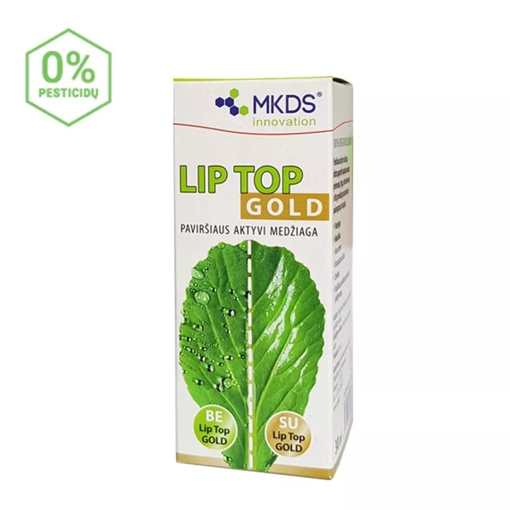 Lip top gold, 30 ml, na zvýšenie priľnavosti prípravkov na ochranu rastlín