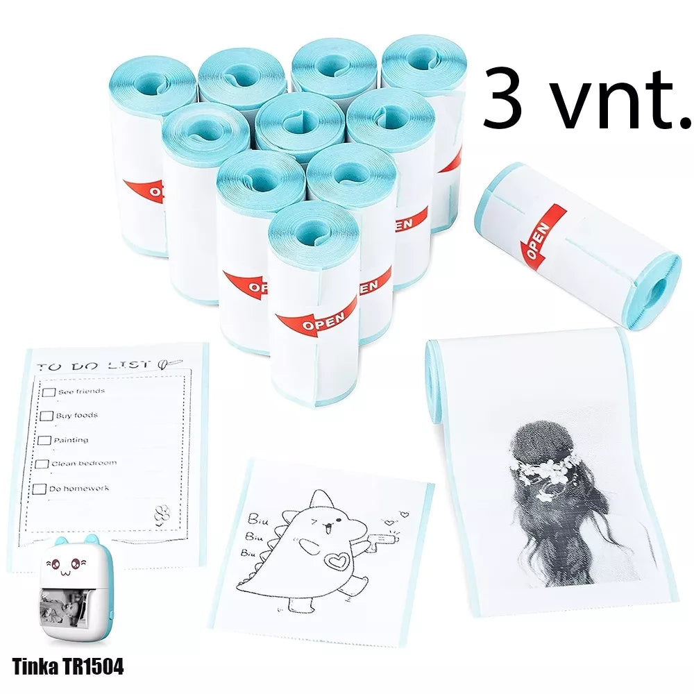 Samolepiaci papier, 3 ks.