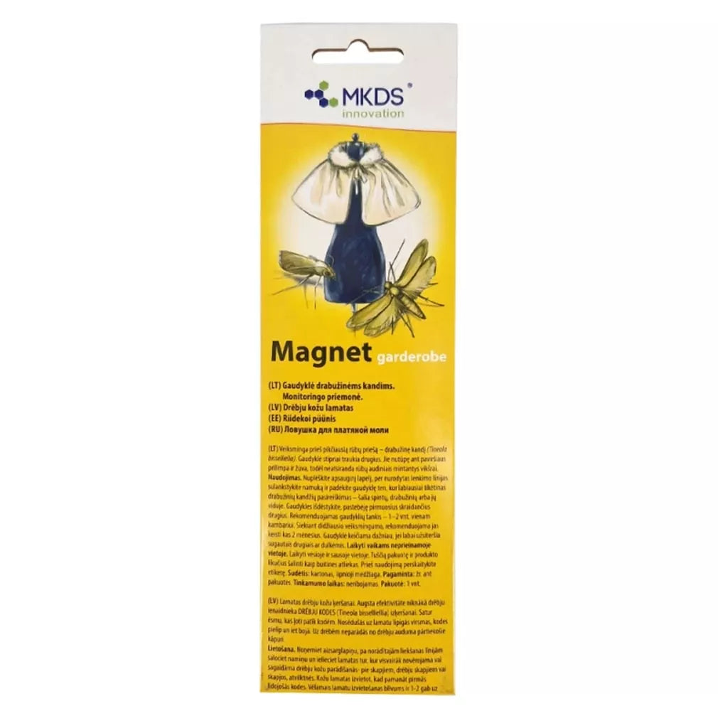 MAGNET garderóba – lapač molí na oblečenie