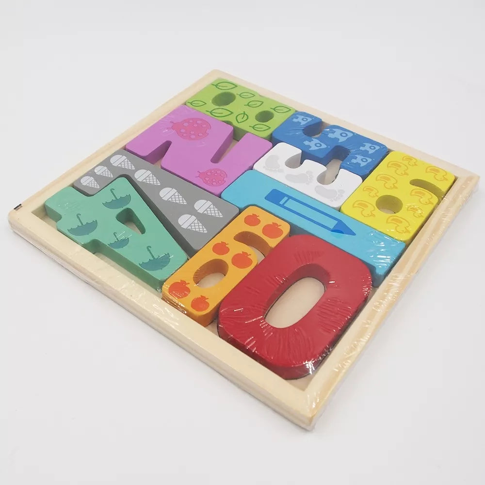 Drevené Puzzle - skladačka
