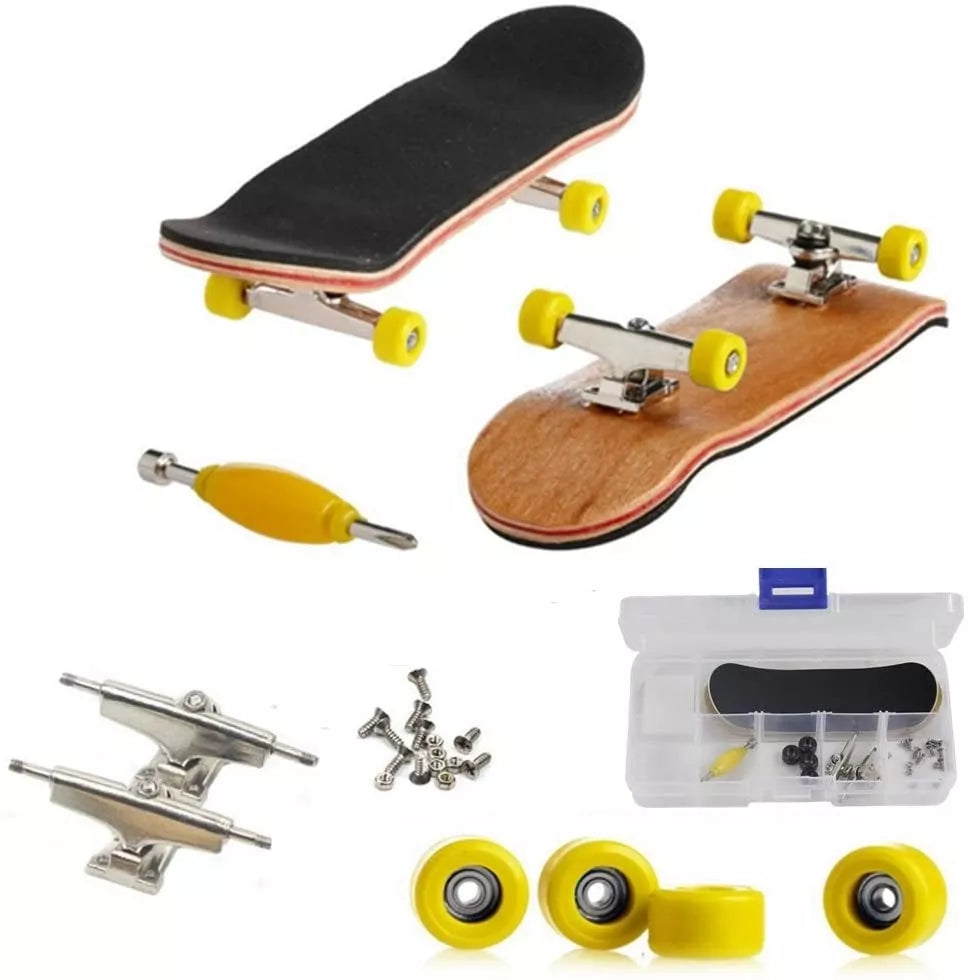 Drevený „Finger Board“ skateboard