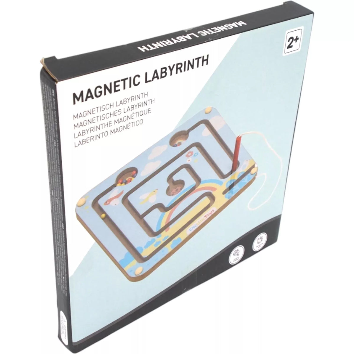 Medinis magnetinis labirintas vaikams PicwicToys
