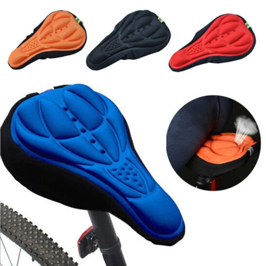 Mäkký poťah na sedadlo bicykla - Čierna