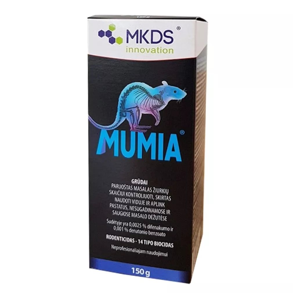 MUMIA zrná na hubenie myší a potkanov, 150 g