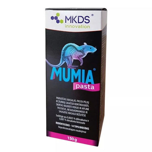 MUMIA pasta na hubenie myší a potkanov, 150 g