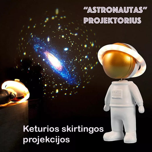 Nočný projektor „Astronaut“