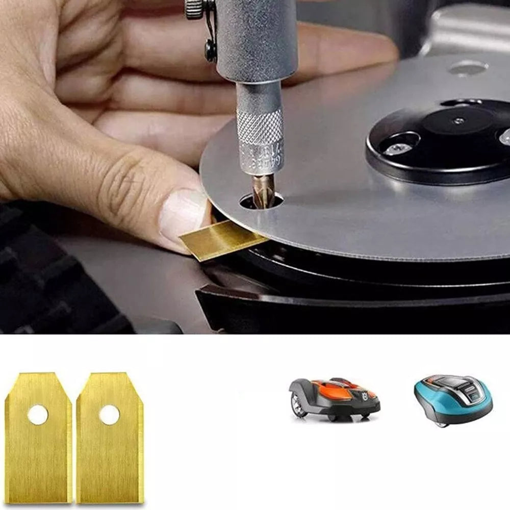 Sada čepelí pre robotické kosačky, 9 ks.