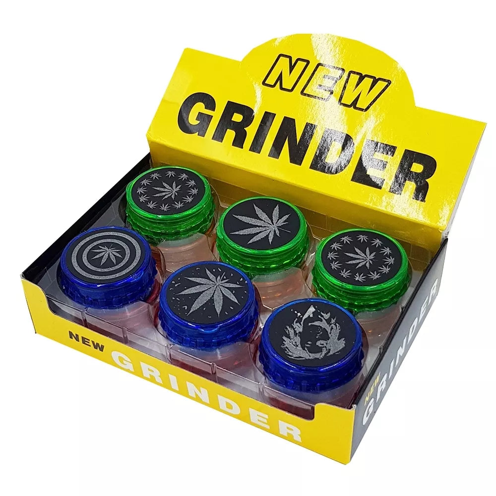 Plastový mlynček na tabak "Grinderis"