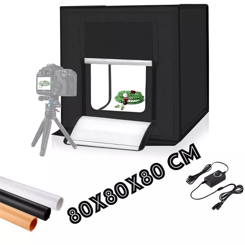 Profesionálny foto box s LED osvetlením 80 CM.