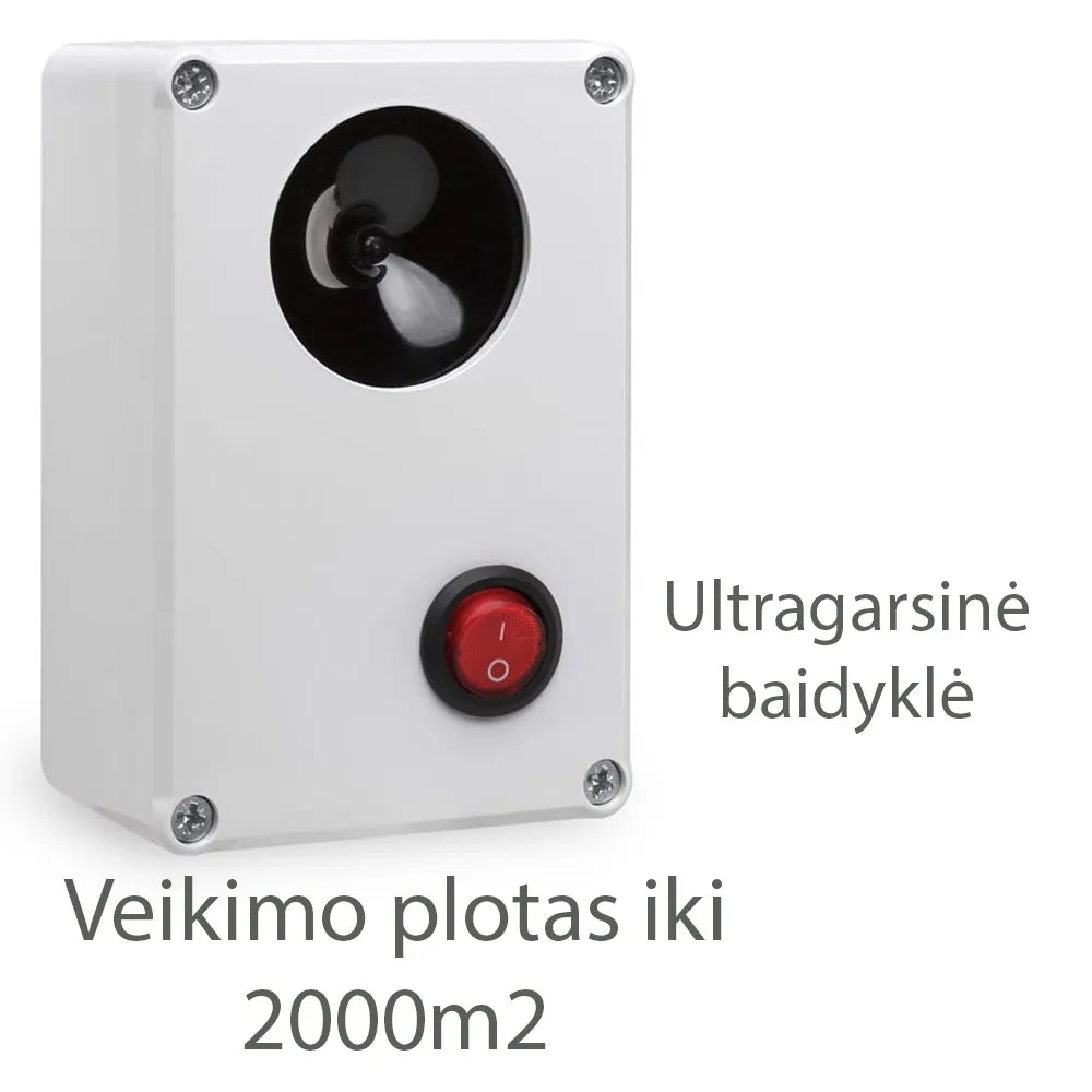 Profesionálny ultrazvukový odpudzovač 2000m2