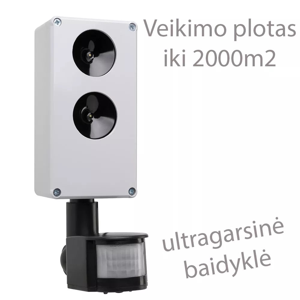 Profesionálny ultrazvukový odpudzovač 2000m2
