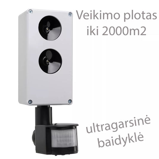 Profesionálny ultrazvukový odpudzovač 2000m2