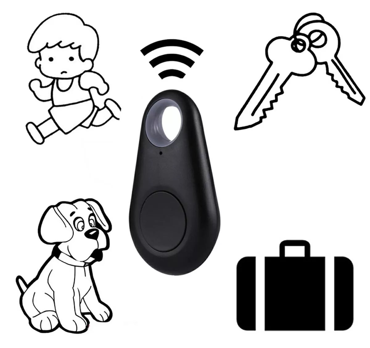 Bluetooth vyhľadávač kľúčov