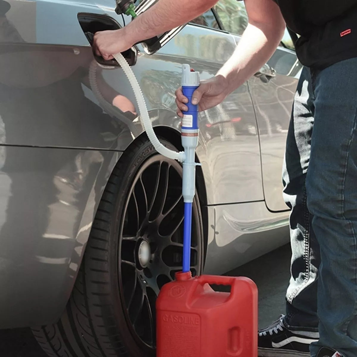 Ručné, elektrické čerpadlo na kvapalné palivo