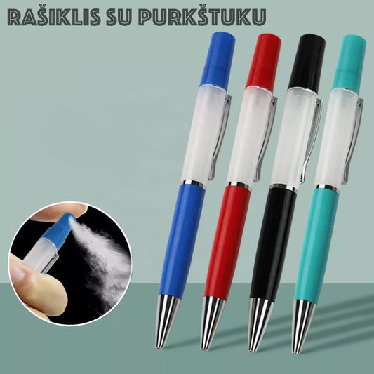 Pero so sprejovou špičkou