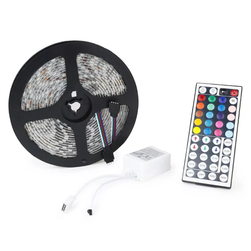 RGB LED pásik 5M 16 farieb