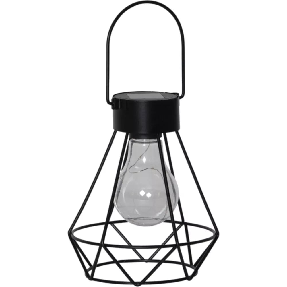Solárnou energiou nabíjateľná LED lampa „Edison“