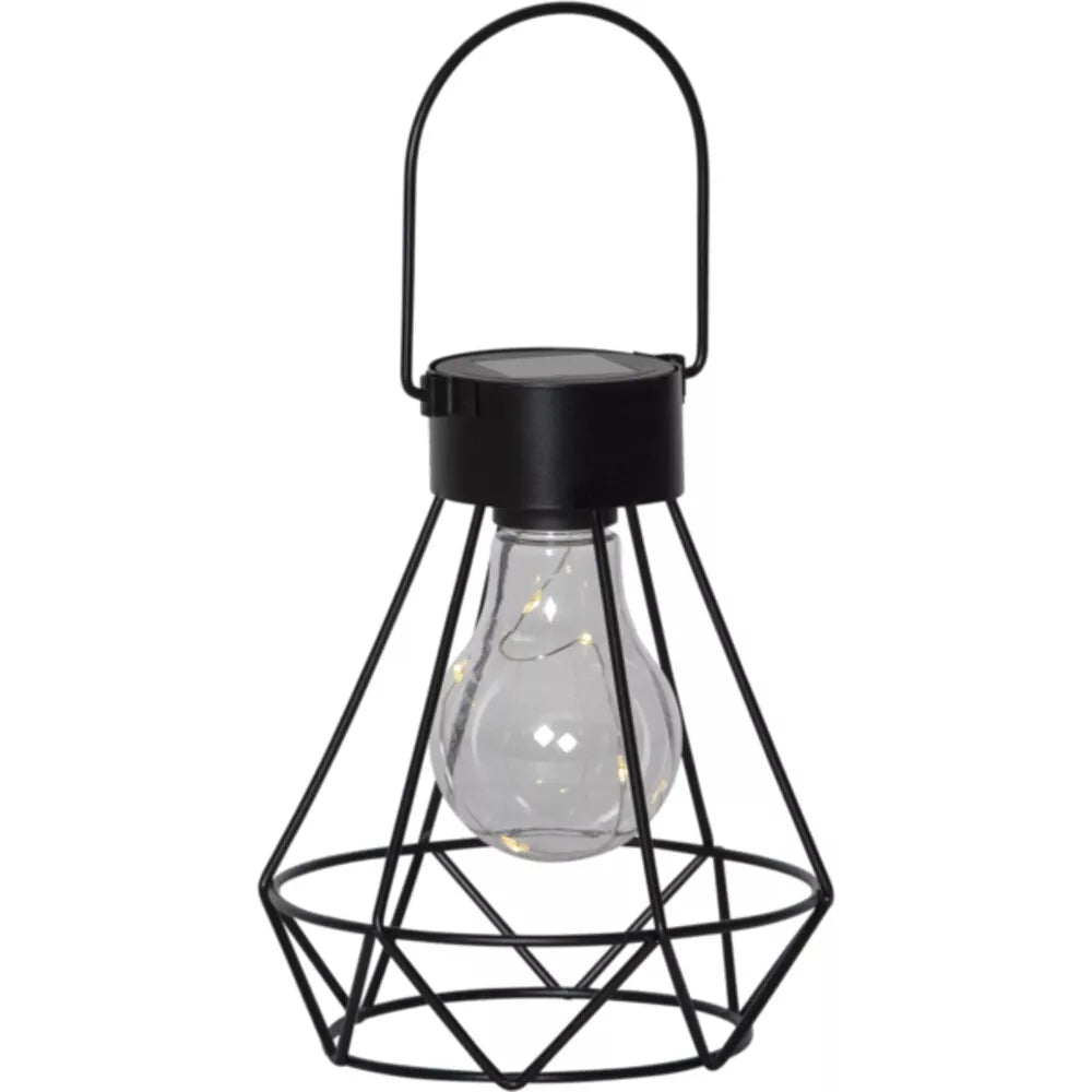 Solárnou energiou nabíjateľná LED lampa „Edison“