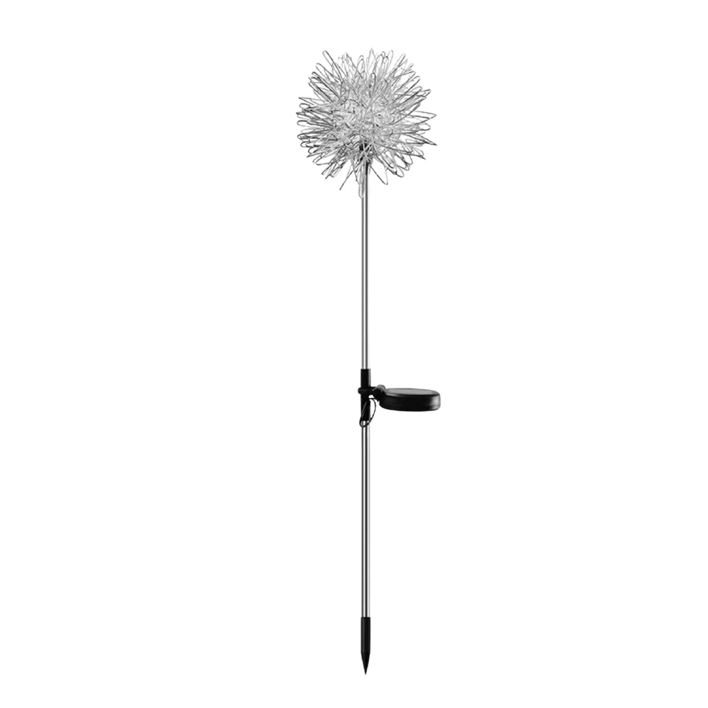 Solárna lampa „Kiaulpienė“ – LED, teplé biele svetlo, 68 cm