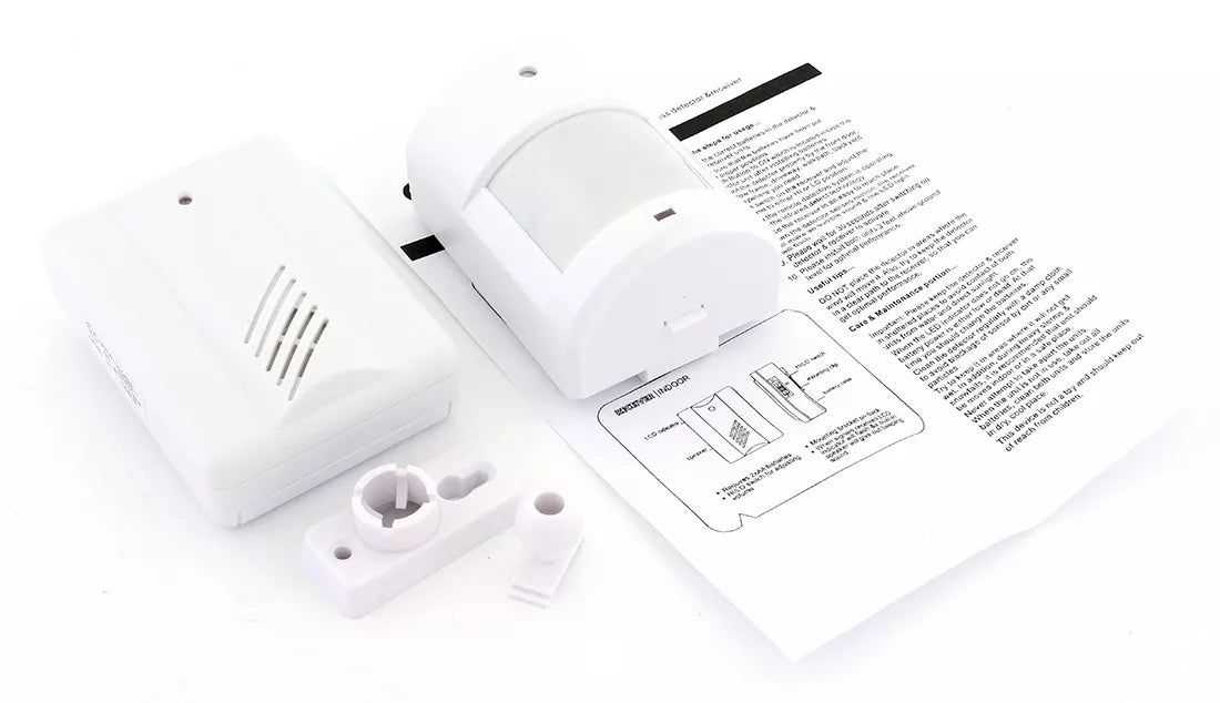 ALARM S DETEKTOROM POHYBU + BEZDRÔTOVÁ SIRÉNA