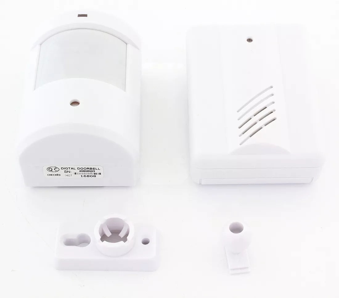 ALARM S DETEKTOROM POHYBU + BEZDRÔTOVÁ SIRÉNA