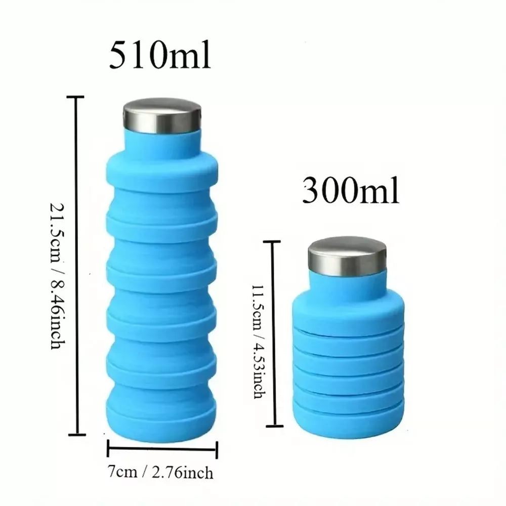Silikónová fľaša 550 ml. - Mliečna