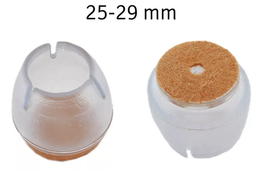 Sada silikónových chráničov na nábytok (25-29 mm)
