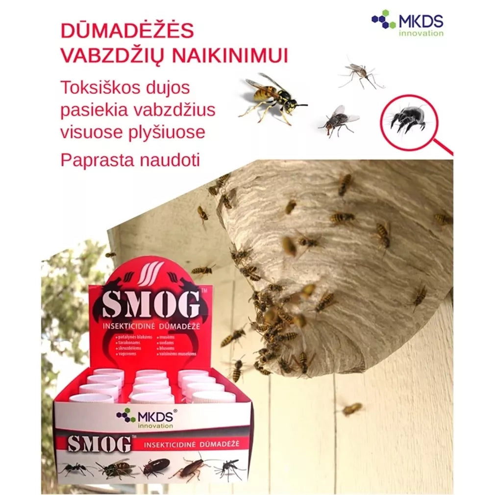 SMOG midi insekticídna dymovnica, 11 g