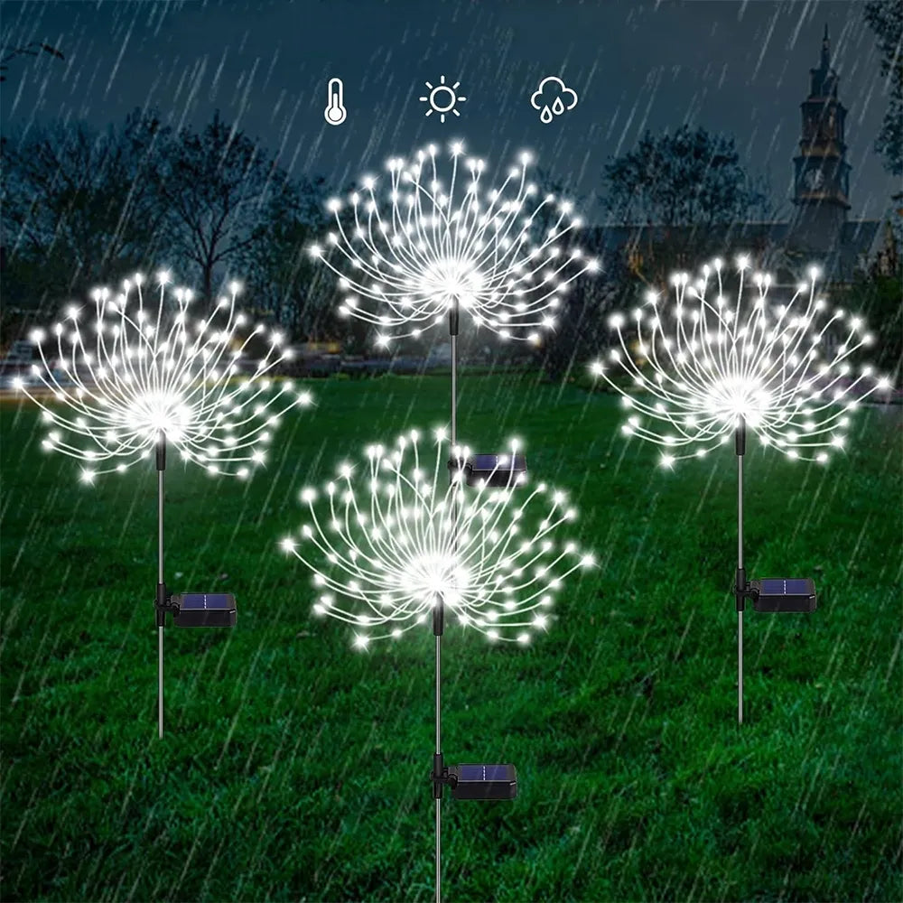 Záhradné dekorácie "Firework" 2 ks