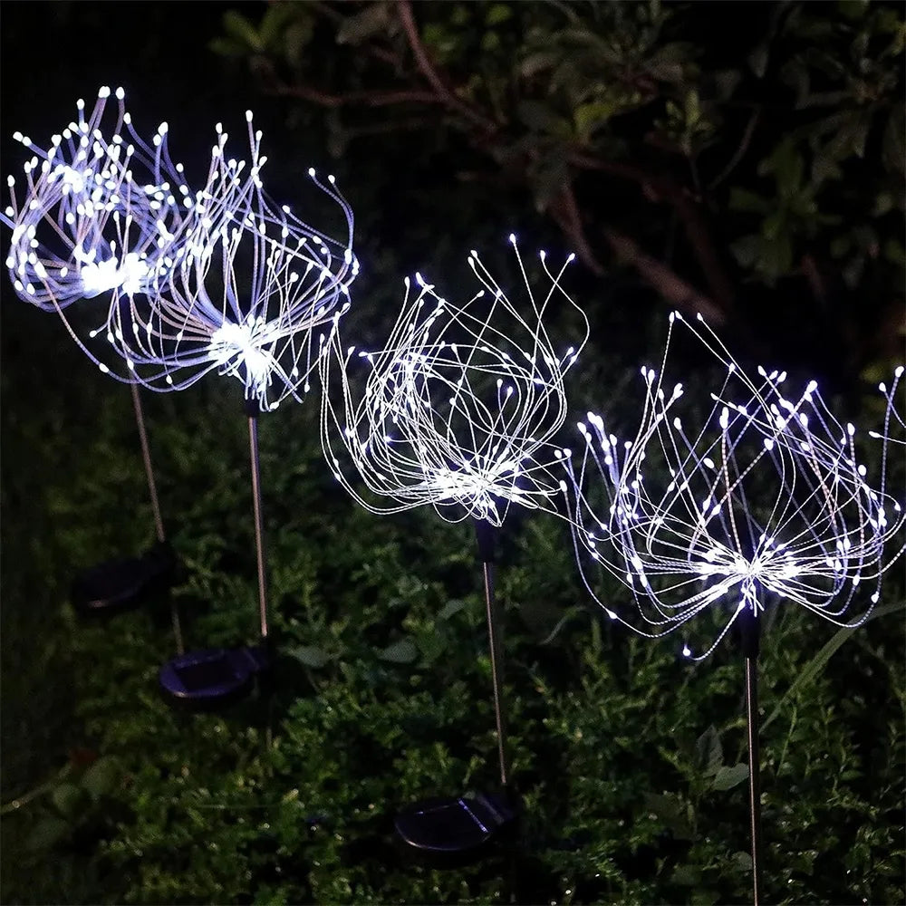 Záhradné dekorácie "Firework" 2 ks