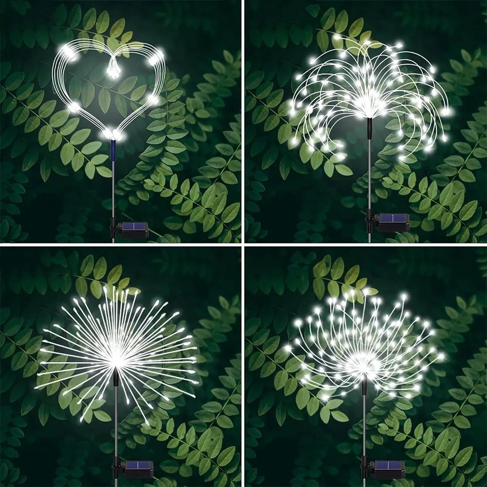 Záhradné dekorácie "Firework" 2 ks