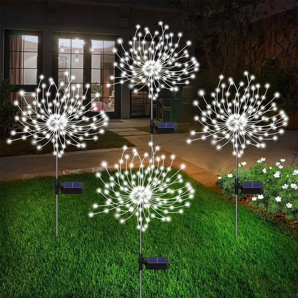 Záhradné dekorácie "Firework" 2 ks