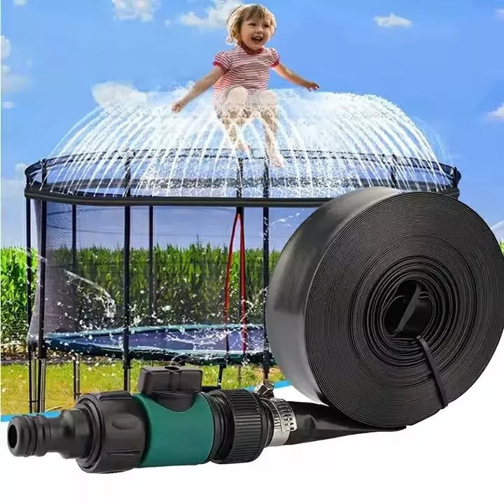 Záhradný zavlažovač–postrekovač pre trampolínu