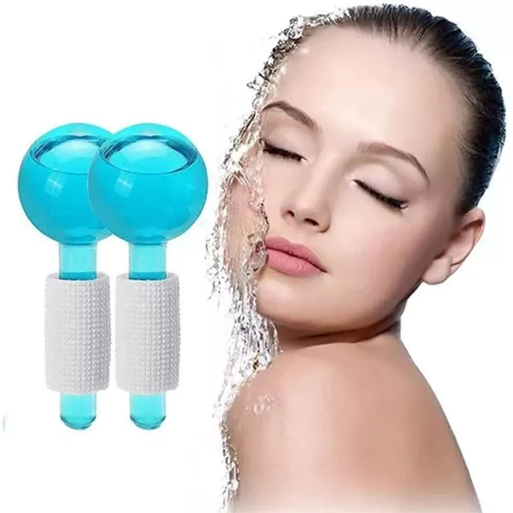 Sklenené masážne guľôčky, 2KS