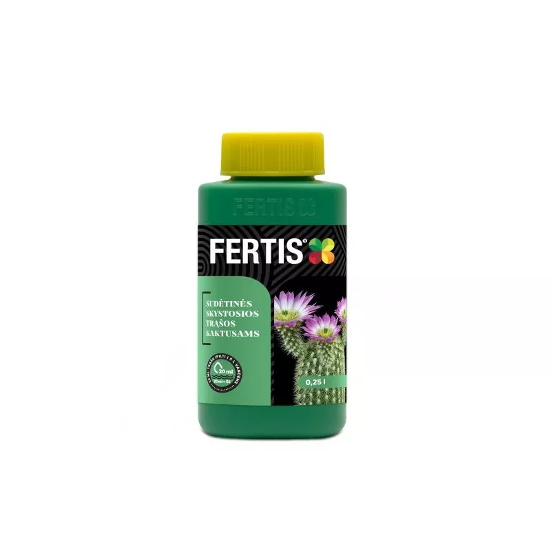 Zložené kvapalné hnojivo pre kaktusy FERTIS, 0,25 l