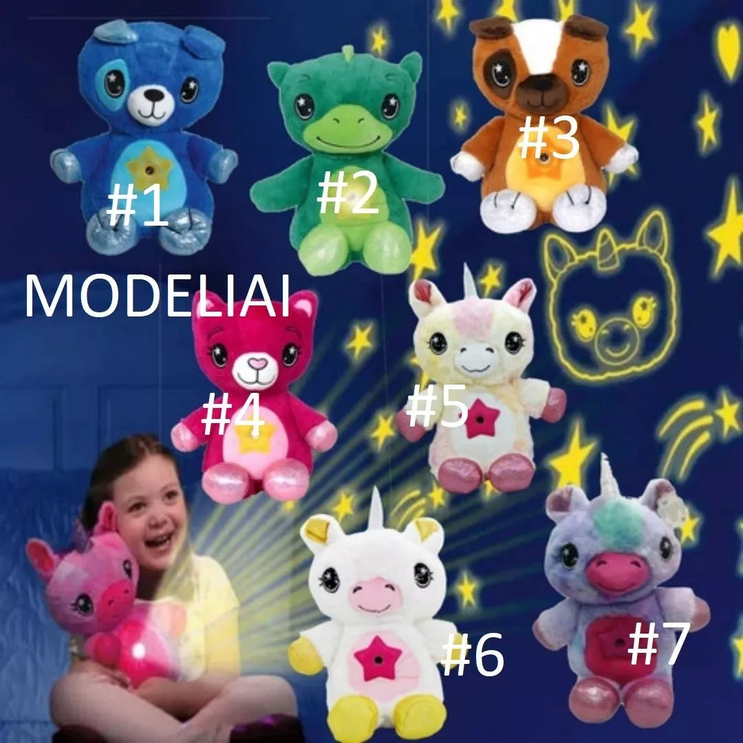 Svetielkujúca hračka Star Belly Baby - 7