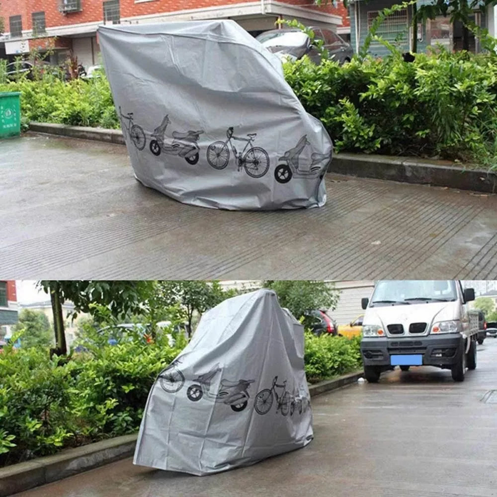 Plachta na bicykel alebo motocykel