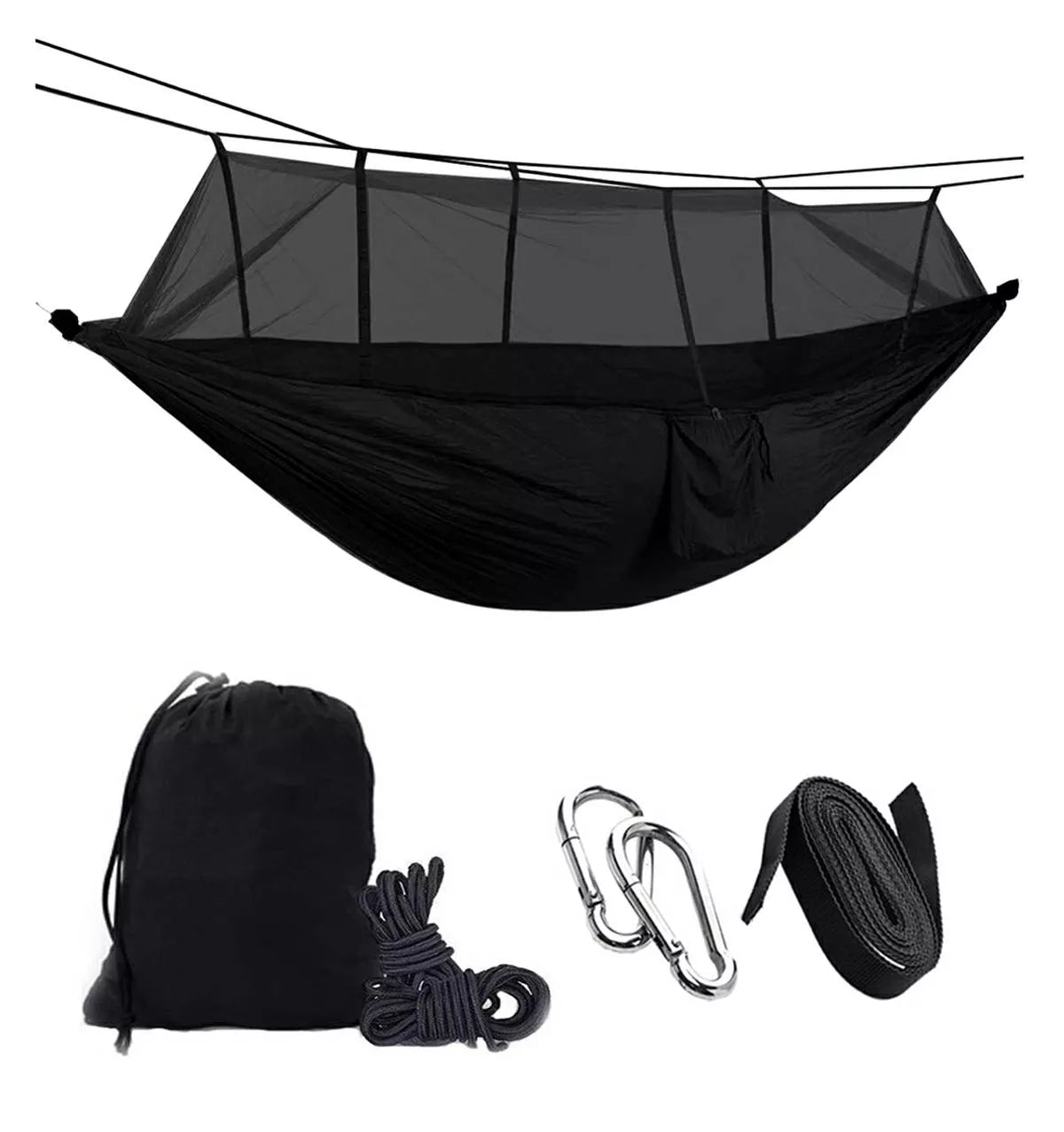 Turistická hamaka ČIERNA