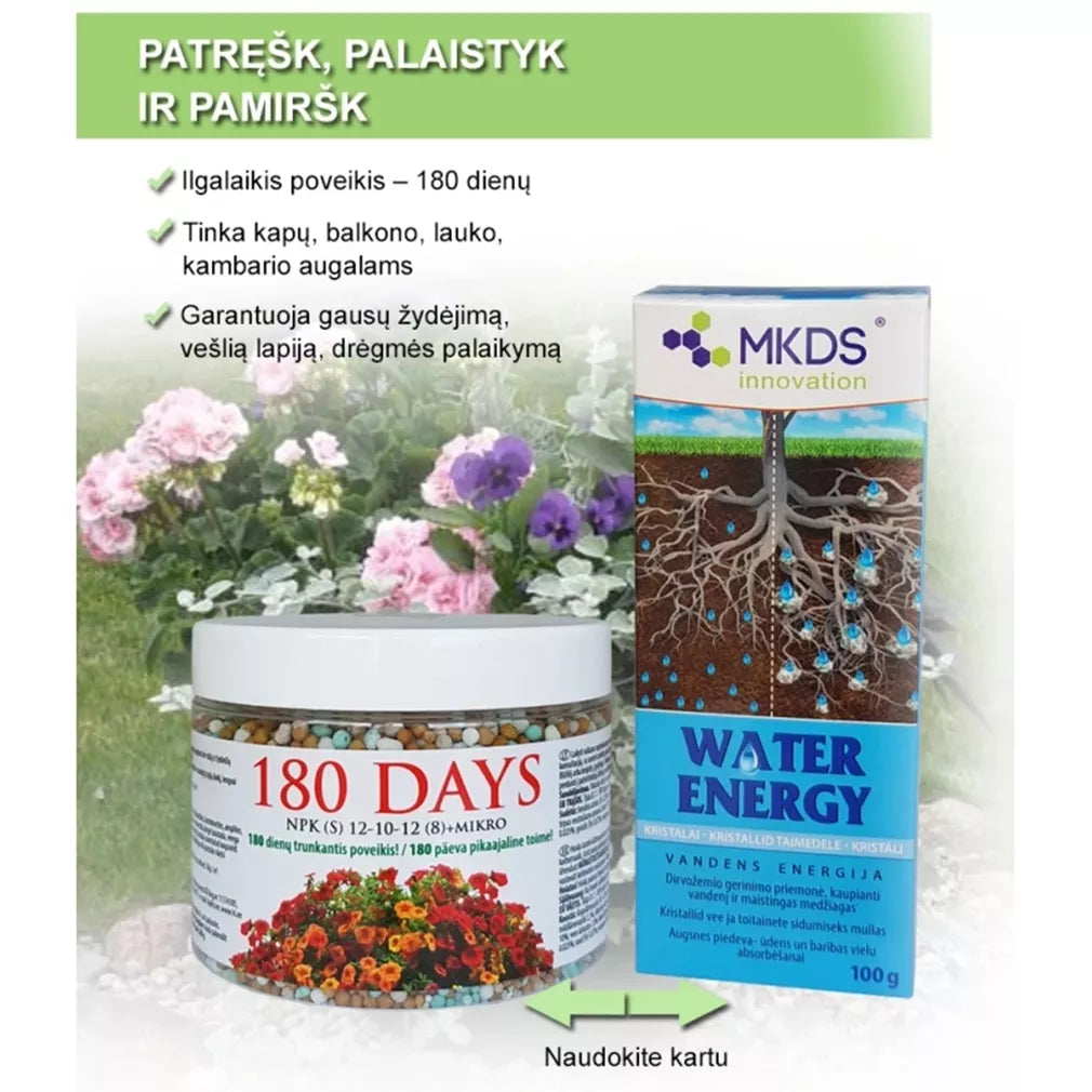 Vodná energia – kryštály, hydrogranule 100 g