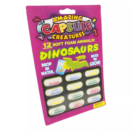 Kapsuly rastúce vo vode „DINOSAURS“